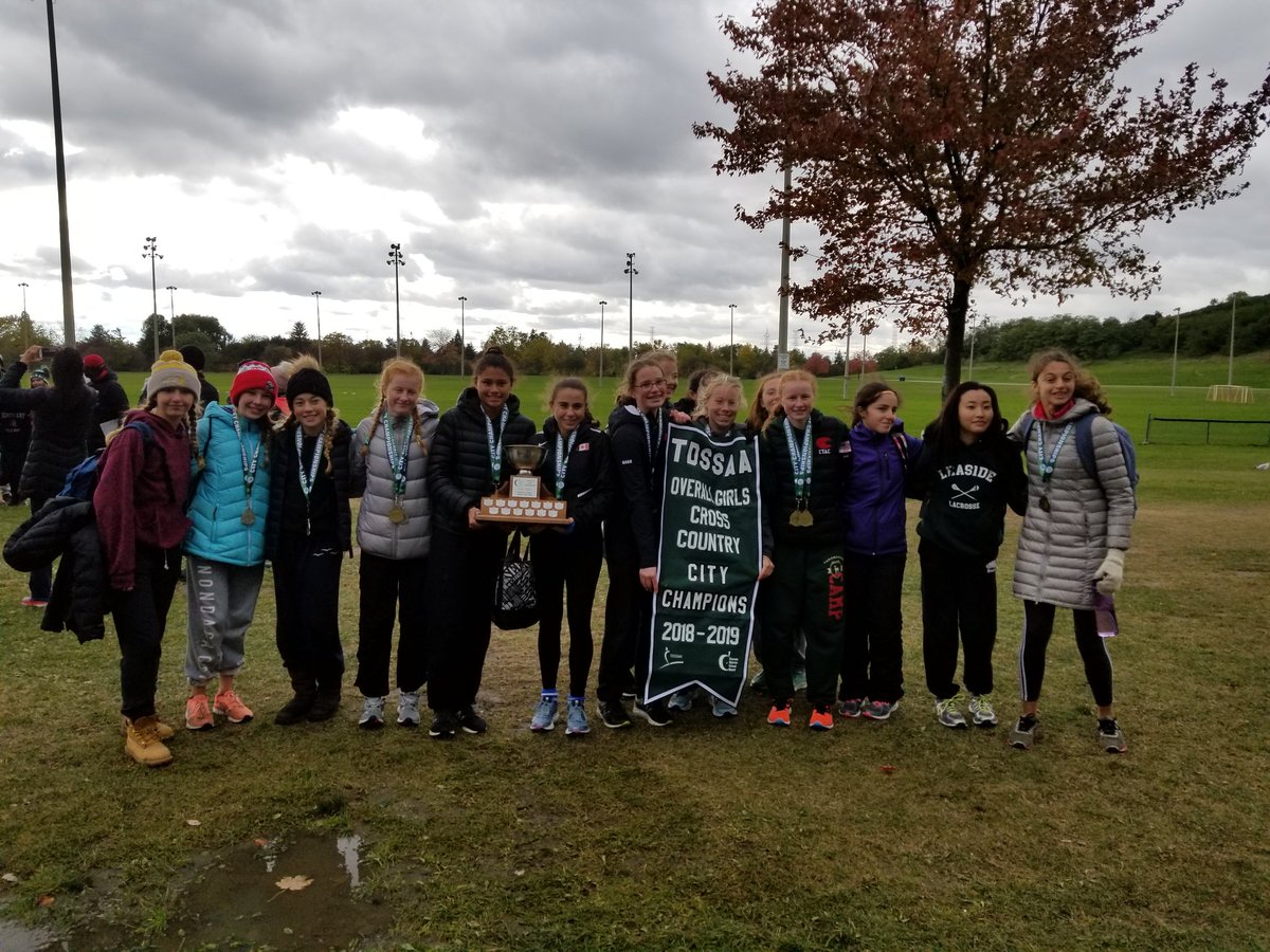 Overall Girls City Championship Cross Country Leaside